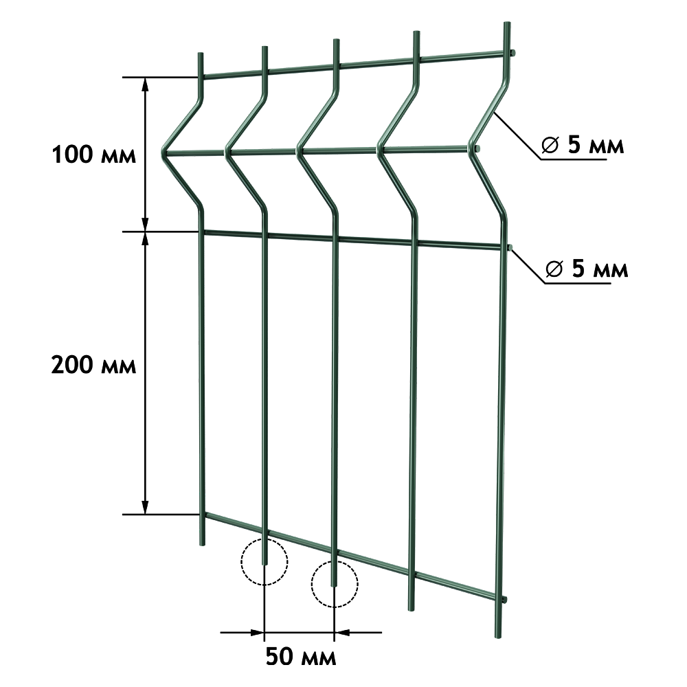 Ограждение серии HARD-perimetr